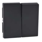 Schneider Electric - Tecla doble ELEGANCE antracita