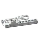 Schneider Electric - Base 1U 6 tomas + magnetotérmico 19P VDE