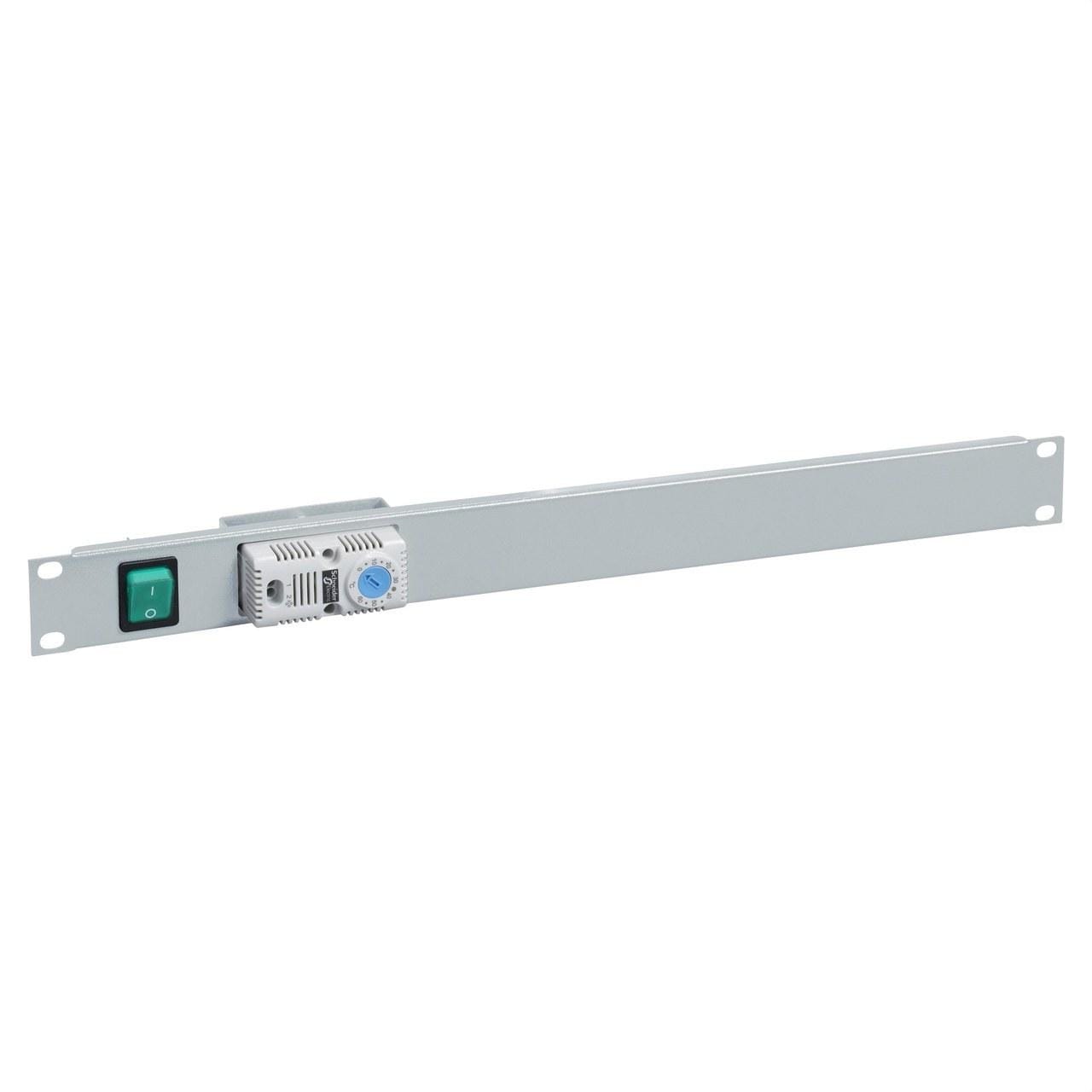 Schneider Electric - Caratula protección y mando ventilador verde 1U