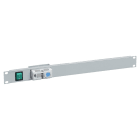 Schneider Electric - Caratula protección y mando ventilador verde 1U