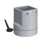 Schneider Electric - Fijación giratoria vertical cuadrada 50mm RAL 7040 para armarios S3CM HMI