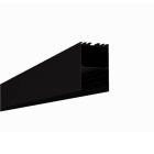 JISO - Disipador de calor PRO Cordoba aluminio superficie / suspensión 2 metros color negro