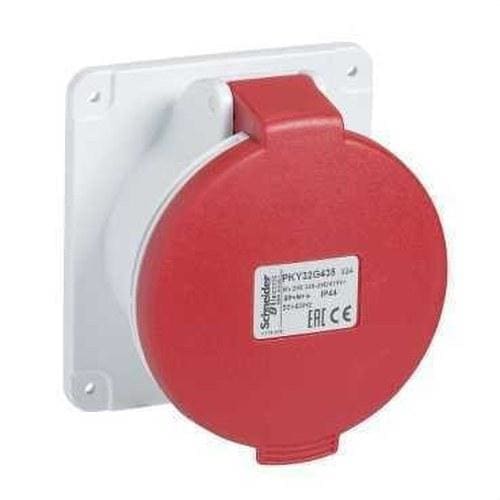 Schneider Electric - Base empotrar 32A 3P+N+TT 380-415V IP44 FAST