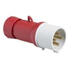 Schneider Electric - Clavija aérea 32A 3P+TT 380-415V IP44 tornillo