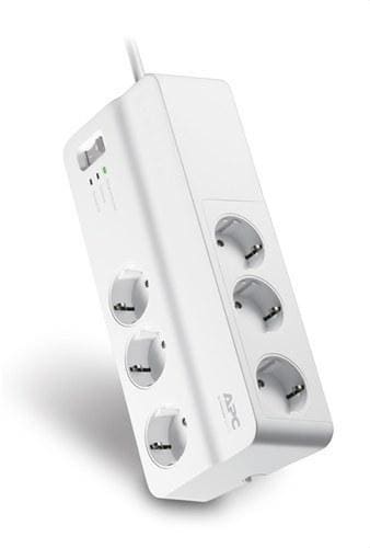 APC by Schneider Electric - Regleta Essential Surge Arrest 6 salidas 230V