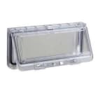 Schneider Electric - Ventana de plástico 78x235x25mm