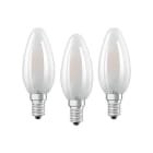 LEDVANCE - LED BASE CL B  GL FR 40 NON-DIM  4W/827 E14