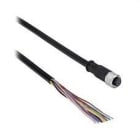 TESE - M12 12-PIN STRAIGHT FEMALE CONNECTOR 10M