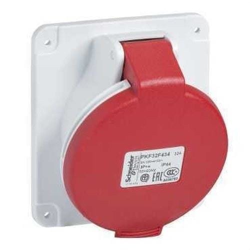 Schneider Electric - Base empotrar inclinada 32A 3P+N+TT 380-415V IP44