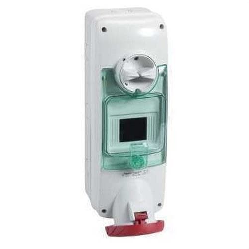 Schneider Electric - Base mural con interruptor bloqueo con DIN U 380-415V 3P