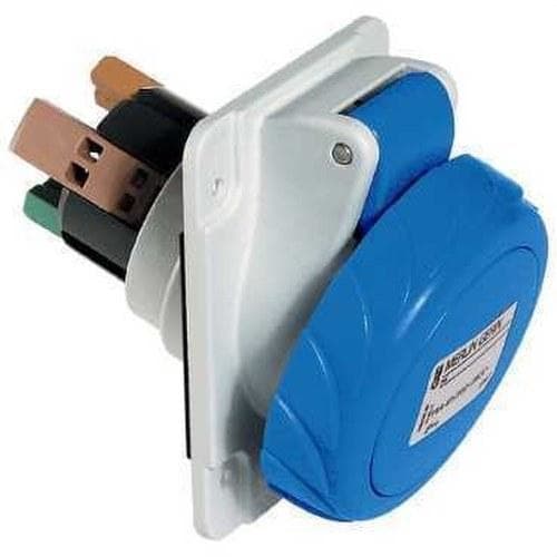 Schneider Electric - Base empotrar inclinada 16A 2P+TT 200-250V IP44