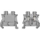 Schneider Electric - Borne conexión tornillo 2 puntos 4mm² gris