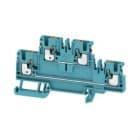 WEIDMULLER - BORNE DE PASO A2T 2.5 DL BL
