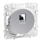 Schneider Electric - Toma RJ45 categoría 6UTP odiase plata