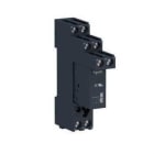 Schneider Electric - Relé enchufable + base 2 NA/NC 8A 230V AC