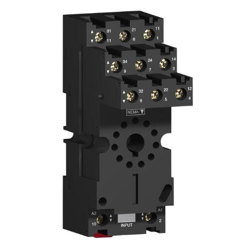 Schneider Electric - Base p/ relés rumc3 terminales separados