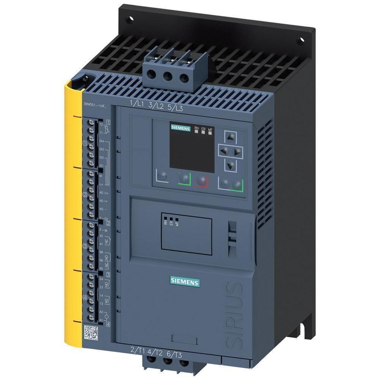 SIEMENS - ARRANCADORES SUAVES SIRIUS 200-480 V 38 A, 110-250 V AC BORNES DE TORNILLO DE SEGURIDAD