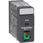 Schneider Electric - Interface plug-in relay - HARMONY rxg - 2 c/o sty ard - 230v ac - 5a - with ltb