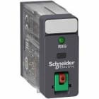 Schneider Electric - HARMONY Relay - Relé enchufable interfaz - HARMONY rxg - 2c/o estándar -24vac-5a - con ltb y led