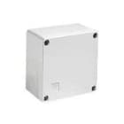 Schneider Electric - Caja de PVC - IP55 - IK07 - RAL7035 - Dim: 105x105x66mm - Tapa ciega