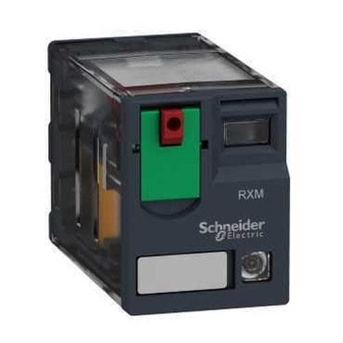Schneider Electric - Relé miniatura enchufable, 3 a, 4 nanc, led, 24 v ca