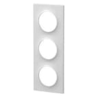 Schneider Electric - Marco con 3 elementos STYL blanco