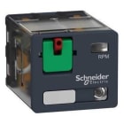 Schneider Electric - Relé de potencia enchufable, 15 a, 3 nanc, con led, 120 v ca