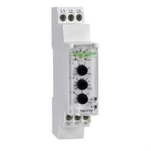 Schneider Electric - HARMONY Control - Relé de control de tensión trifásico modular, 5 a, 1 nanc, 208...480 v ca