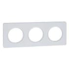 Schneider Electric - Marco TOUCH con 3 elementos blanco mate