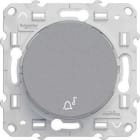Schneider Electric - Pulsador 10A símbolo campana aluminio