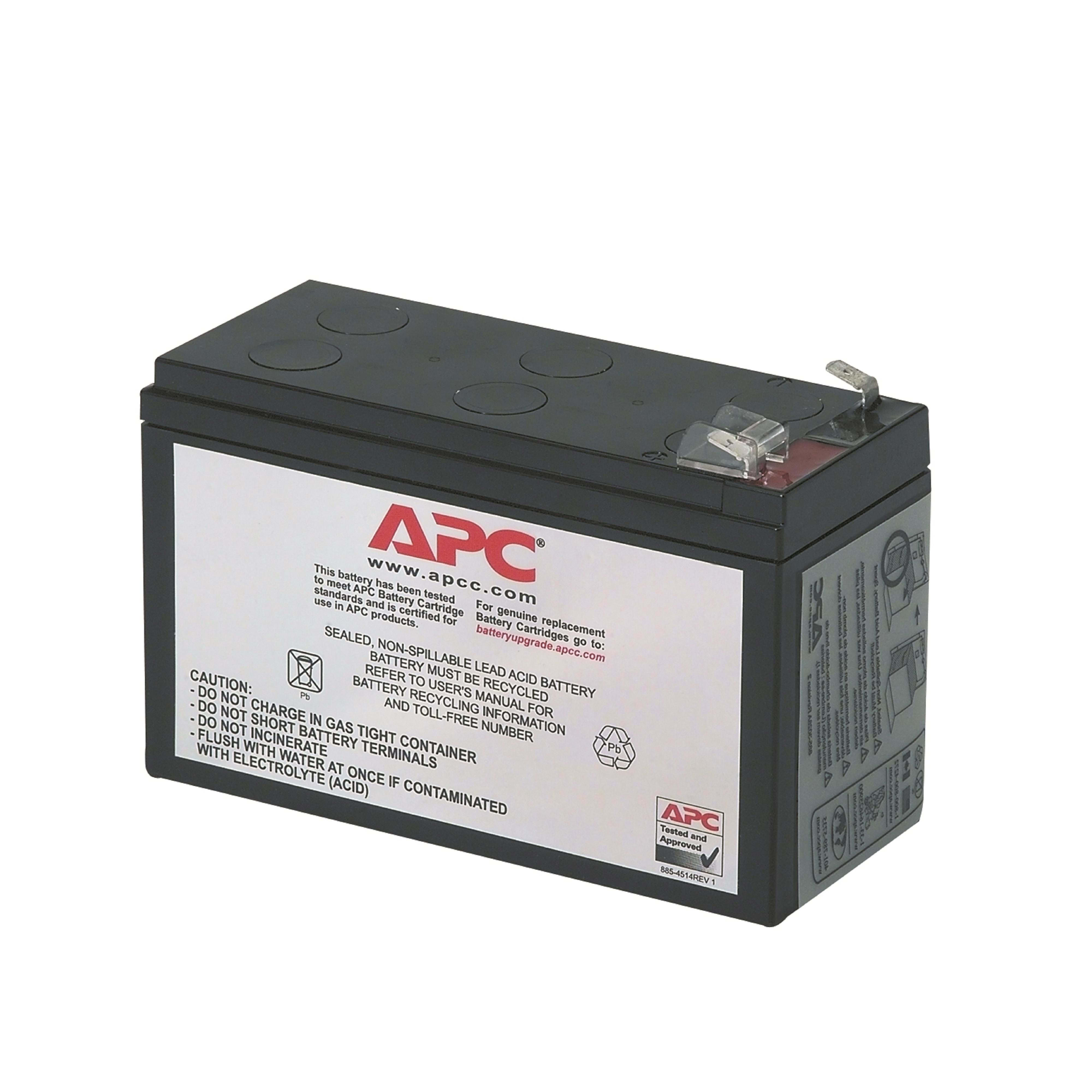 APC by Schneider Electric - Cartucho batería para BK350EI-SC420I