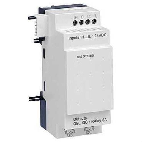 Schneider Electric - Módulo de extensión de e/s discreta - 6 i o - 24 v dc - para zelio logic