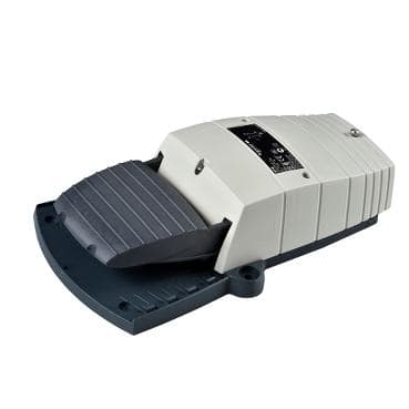Schneider Electric - Interruptor de pedal único XPE-G –sin tapa – plástico - gris - 1NC+1NO