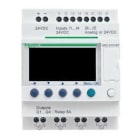 Schneider Electric - Relé programable compacto zelio logic - 12 e s - 12 v cc - reloj - pantalla