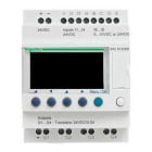 Schneider Electric - Relé programable compacto zelio logic - 12 e s - 24 v ca - reloj - pantalla