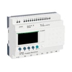Schneider Electric - Relé programable zelio logic - 20 i o - 24 v dc - reloj - display