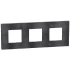 BTICINO - LW-PLACA 2X3M DARK GREY
