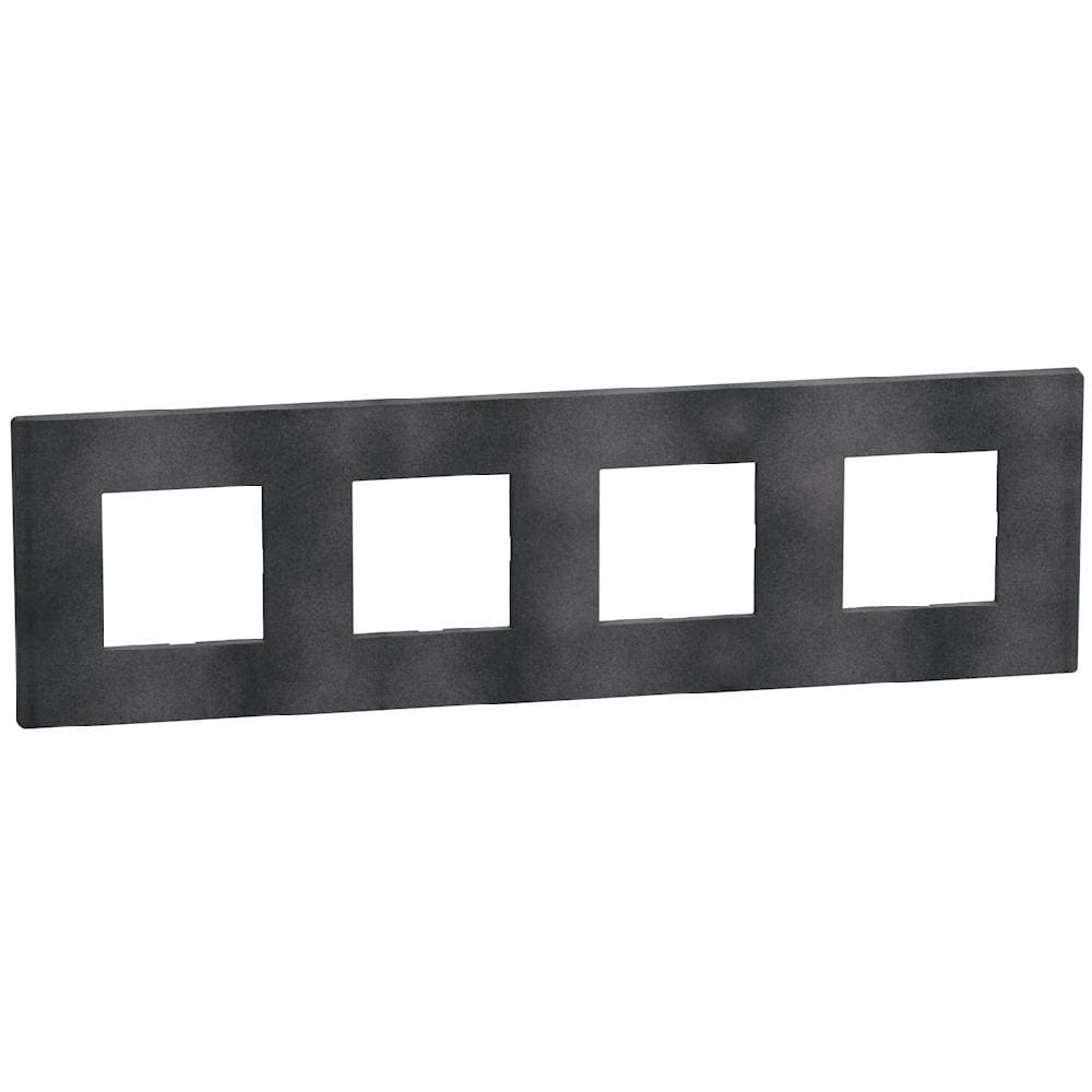 BTICINO - LW-PLACA 2X4M DARK GREY