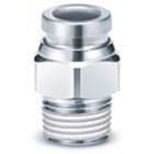 SMC - KQG2H06-03S  RACOR INOX. RECTO MACHO HEXAGONAL  Ø6 RC 3/8