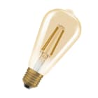 OSRAM - LLED.VINTAGE 1906 LED DIM CL EDISON FIL
