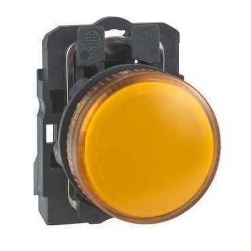 Schneider Electric - Piloto LED diámetro 22 24V amarillo embellecedor plástico