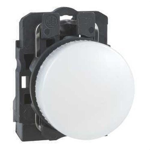 Schneider Electric - Piloto LED diámetro 22 110-120V blanco embellecedor plástico