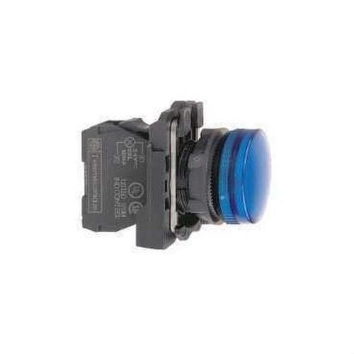 Schneider Electric - Piloto LED diámetro 22 110-120V azul embellecedor plástico