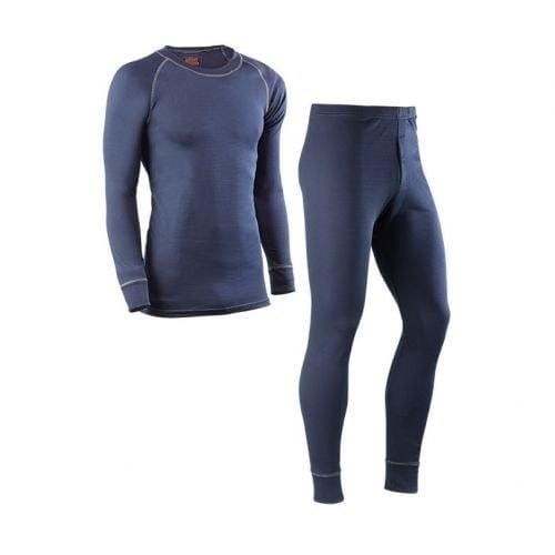 JUBA - Conjunto camiseta/pantalón térmica interior poliéster talla M marino