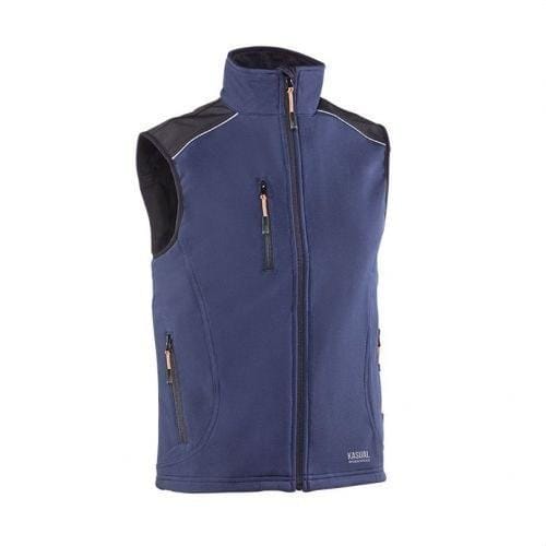 JUBA - Chaleco NEW BARI poliéster marino negro talla L