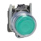 Schneider Electric - Pulsador con capuchón verde autoextinguible