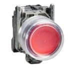 Schneider Electric - Pulsador silicona rojo 110-120V AC autoextinguible