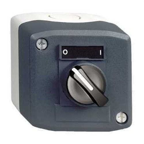 Schneider Electric - Caja 1 selector con 2 posiciones "O-I" maneta