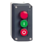 Schneider Electric - Caja 2 pulsadores 1 piloto con led 24V