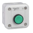 Schneider Electric - Caja pulsador 1 NA verde